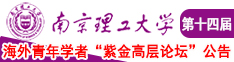 大鸡巴操老美女南京理工大学第十四届海外青年学者紫金论坛诚邀海内外英才！